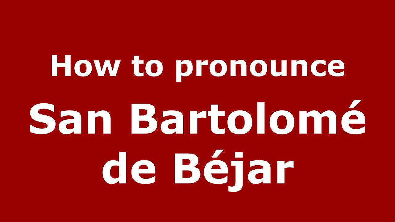 Conoce San Bartolomé de Béjar