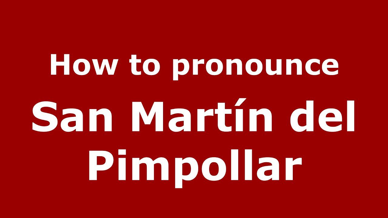 Conoce San Martín del Pimpollar