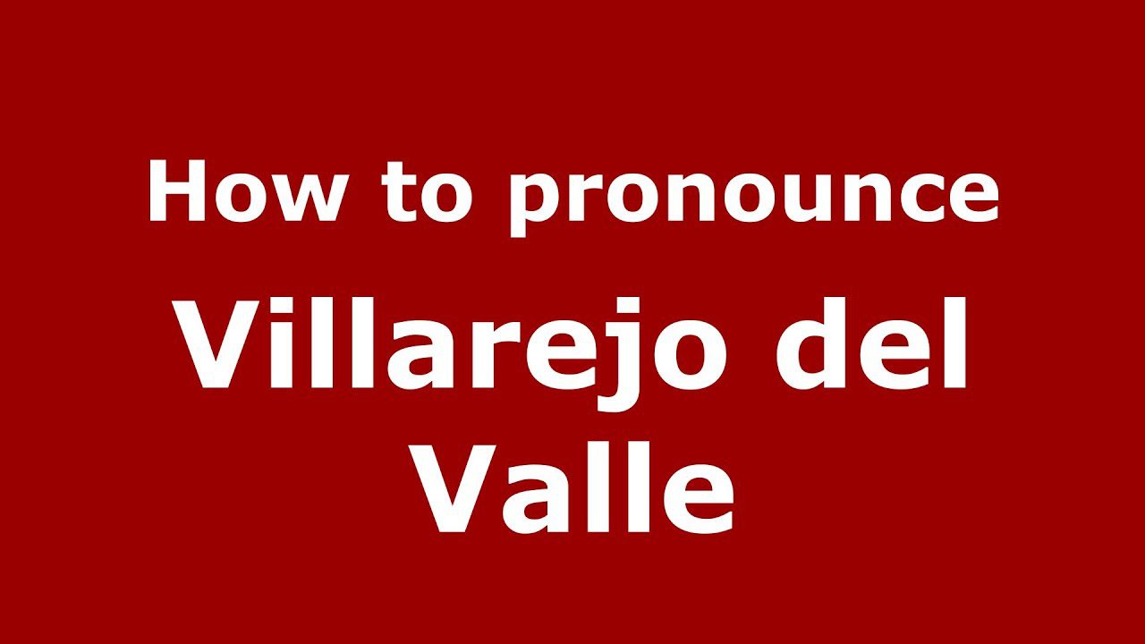 Conoce Villarejo del Valle