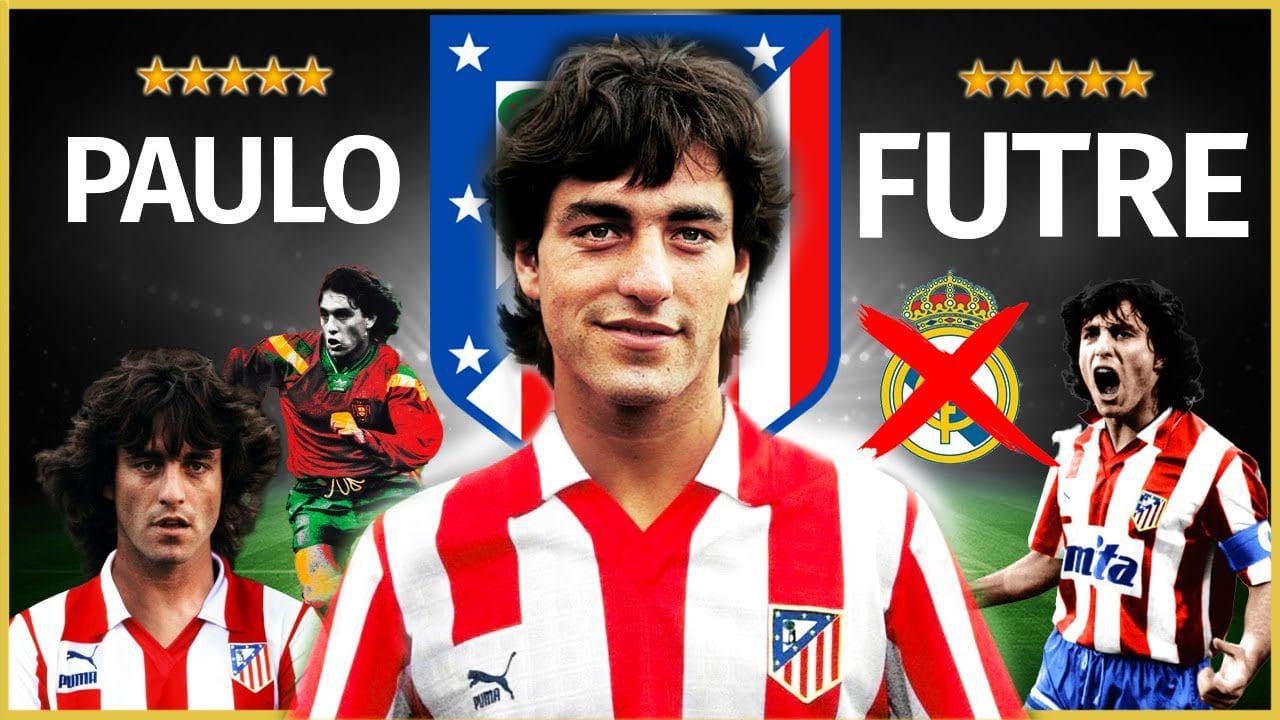 Paulo Futre: El extremo que brilló en el Porto y el Atlético de Madrid