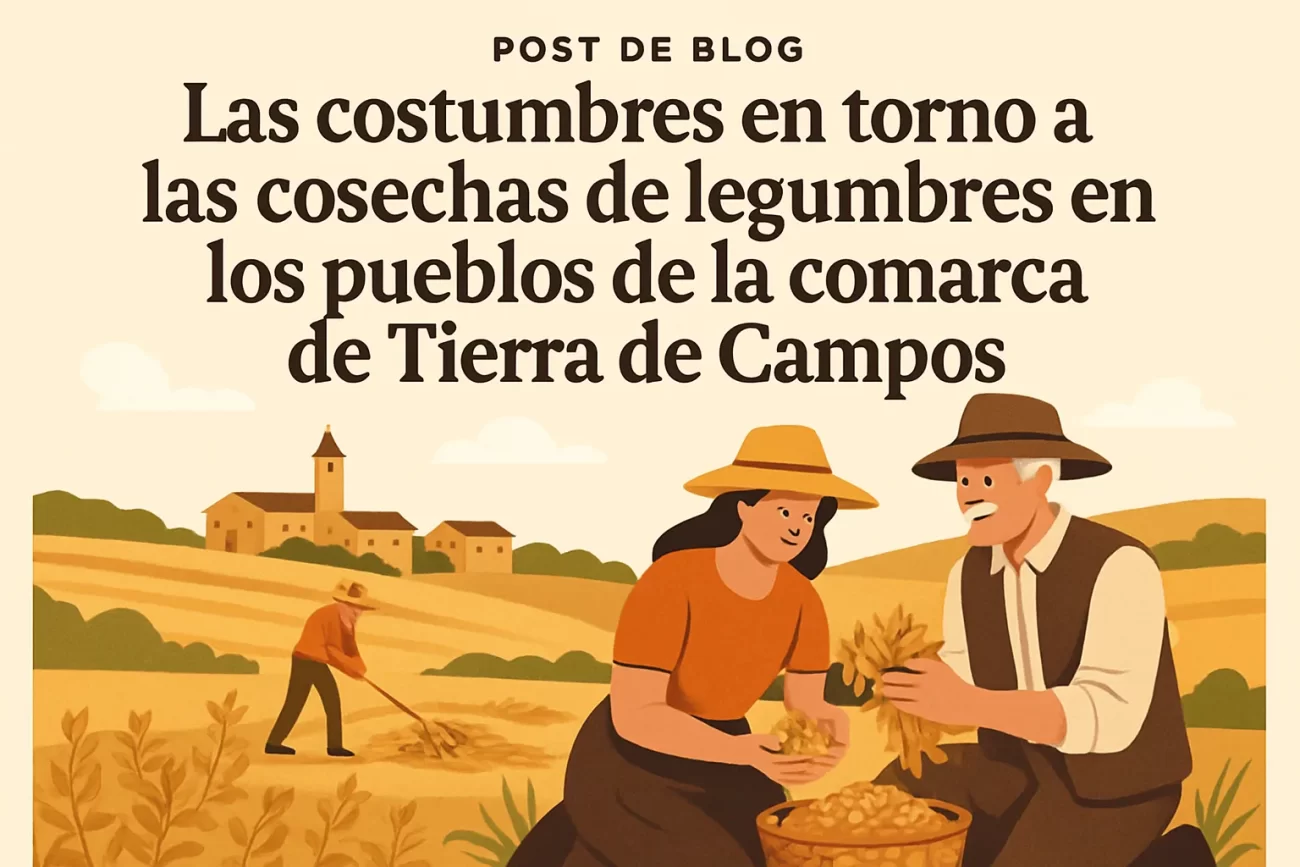 Las costumbres en torno a las cosechas de legumbres en los pueblos de la comarca de Tierra de Campos