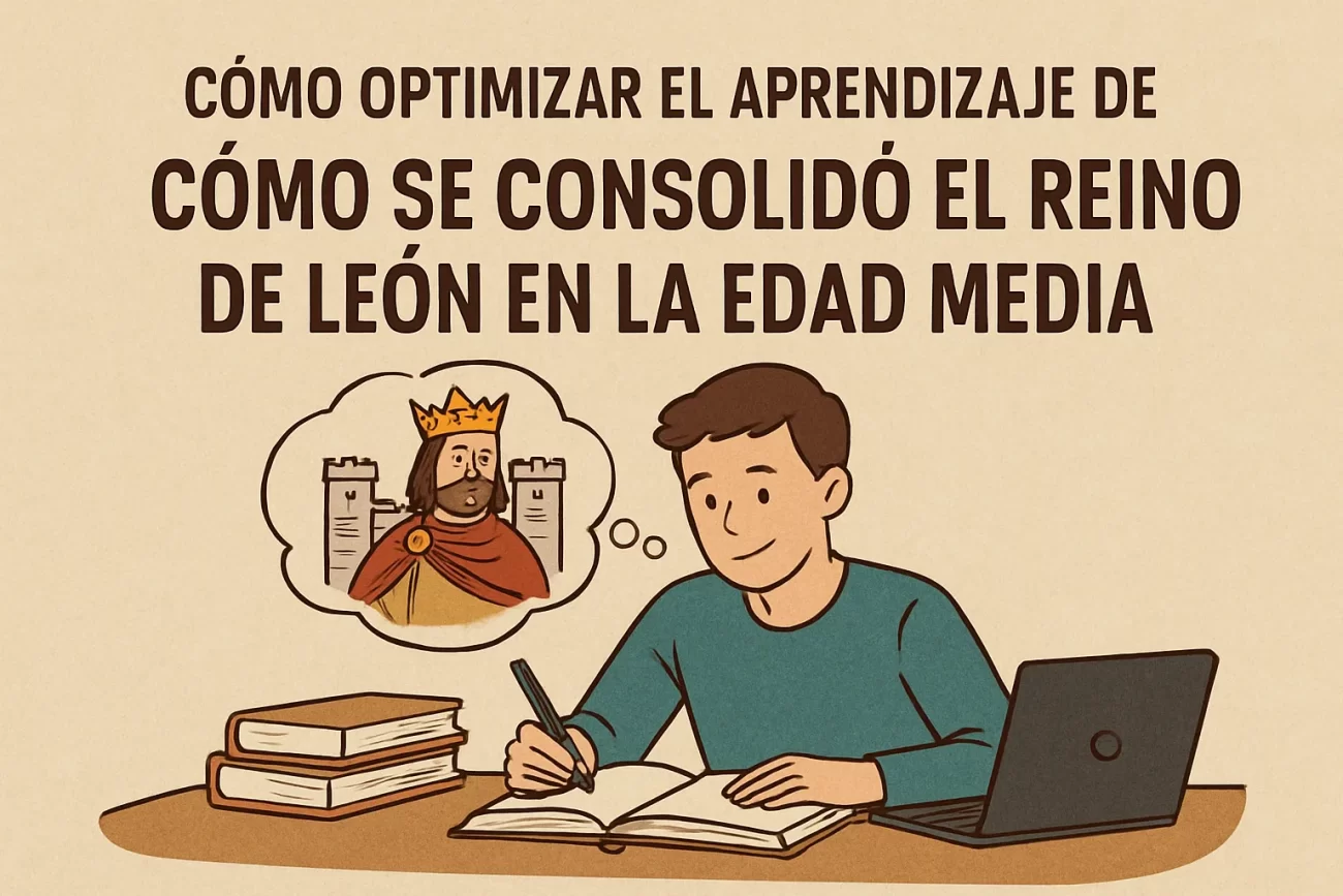 cómo optimizar el aprendizaje de Cómo se consolidó el Reino de León en la Edad Media