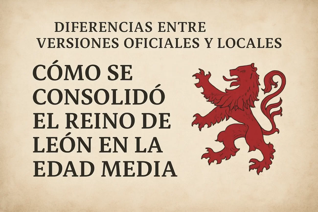 diferencias-entre-versiones-oficiales-y-locales-de-Como-se-consolido-el-Reino-de-Leon-en-la-Edad-Media - León Digital diferencias entre versiones oficiales y locales de Cómo se consolidó el Reino de León en la Edad Media