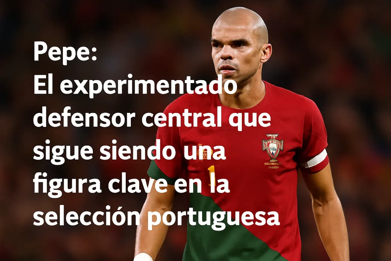 Pepe: El experimentado defensor central que sigue siendo una figura clave en la selección portuguesa
