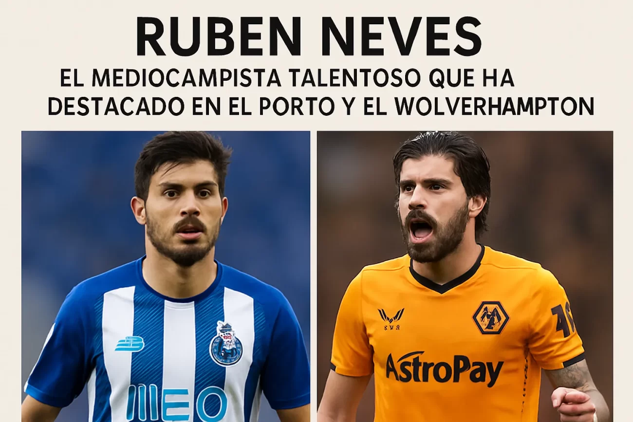 Ruben-Neves-El-mediocampista-talentoso-que-ha-destacado-en-el-Porto-y-el-Wolverhampton - León Digital Ruben Neves: El mediocampista talentoso que ha destacado en el Porto y el Wolverhampton