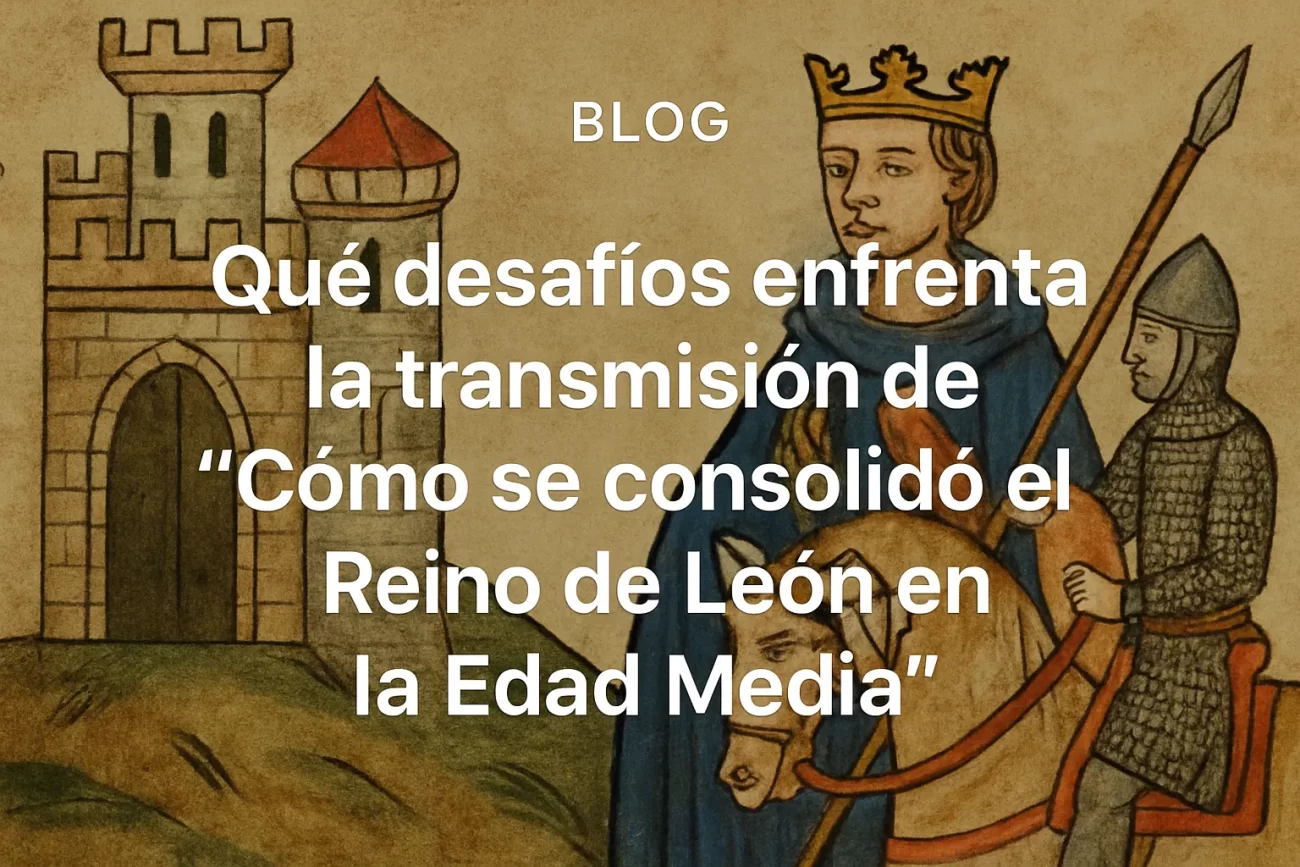 que-desafios-enfrenta-la-transmision-de-Como-se-consolido-el-Reino-de-Leon-en-la-Edad-Media - León Digital qué desafíos enfrenta la transmisión de Cómo se consolidó el Reino de León en la Edad Media