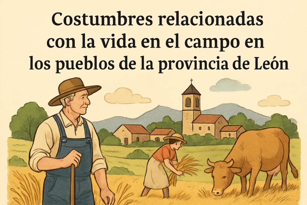 Costumbres-relacionadas-con-la-vida-en-el-campo-en-los-pueblos-de-la-provincia-de-Leon - León Digital Costumbres relacionadas con la vida en el campo en los pueblos de la provincia de León