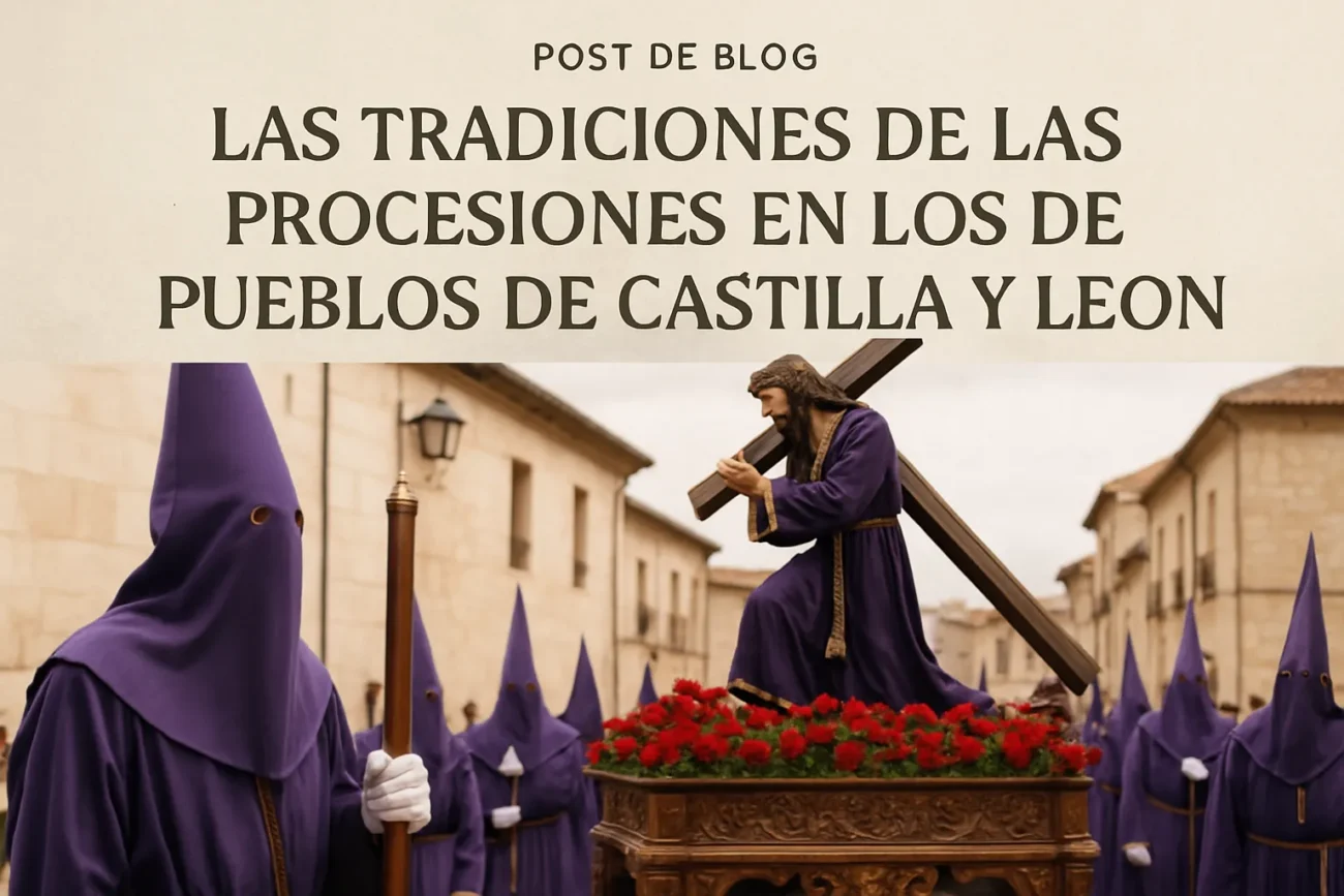 Las tradiciones de las procesiones en los pueblos de Castilla y León