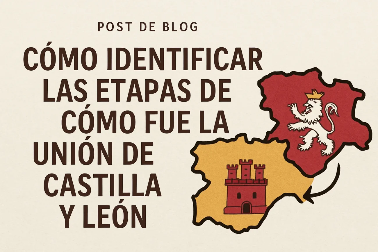 cómo identificar las etapas de Cómo fue la unión de Castilla y León