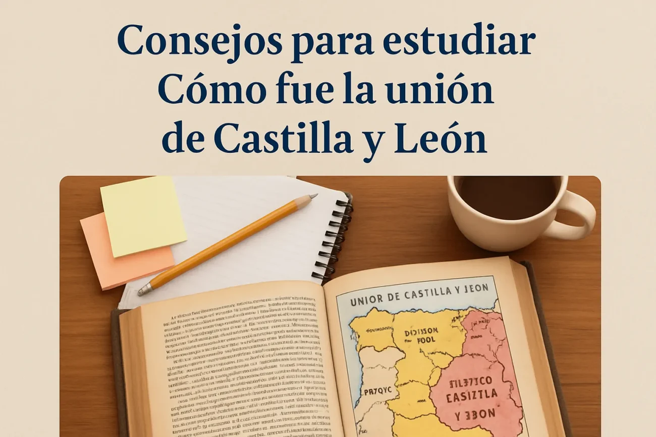 consejos para estudiar Cómo fue la unión de Castilla y León