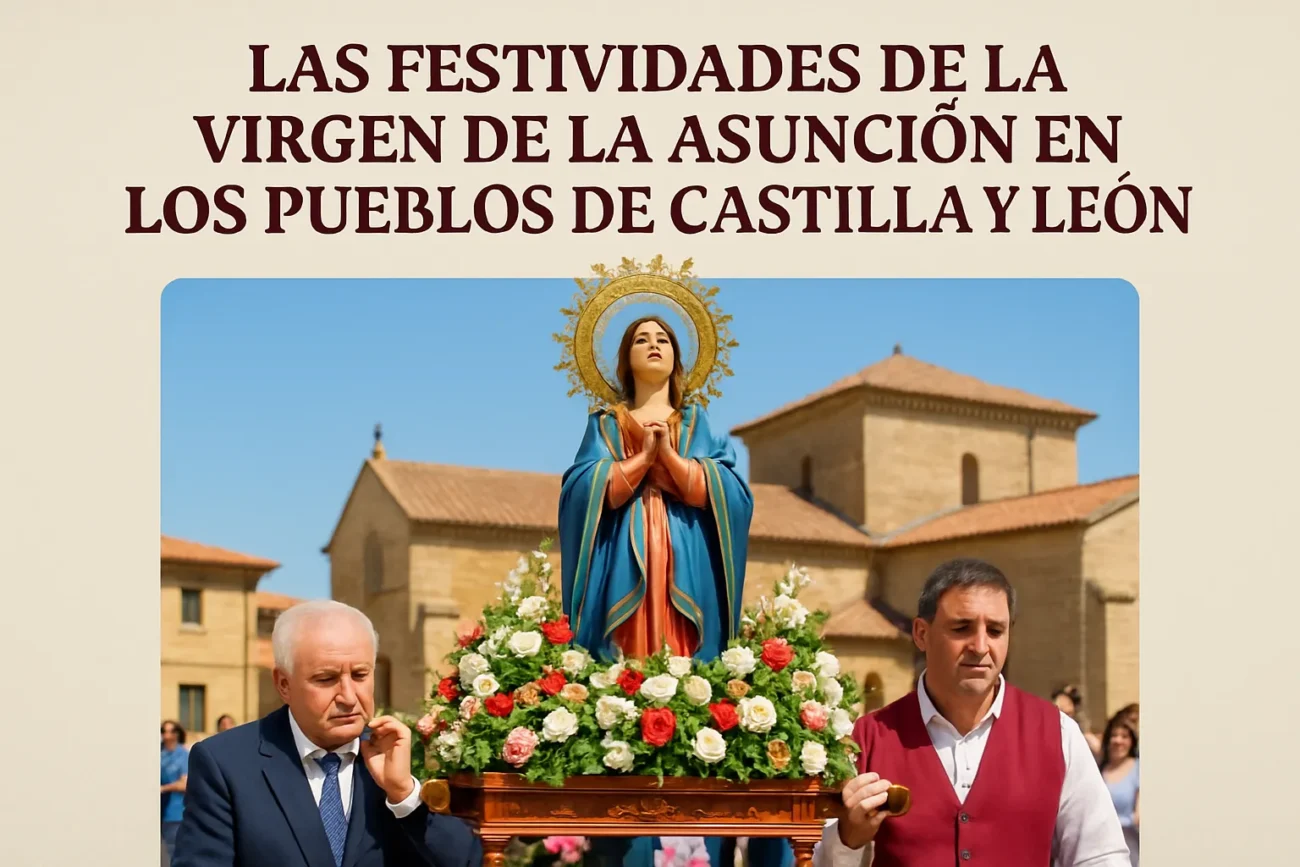 Las festividades de la Virgen de la Asunción en los pueblos de Castilla y León