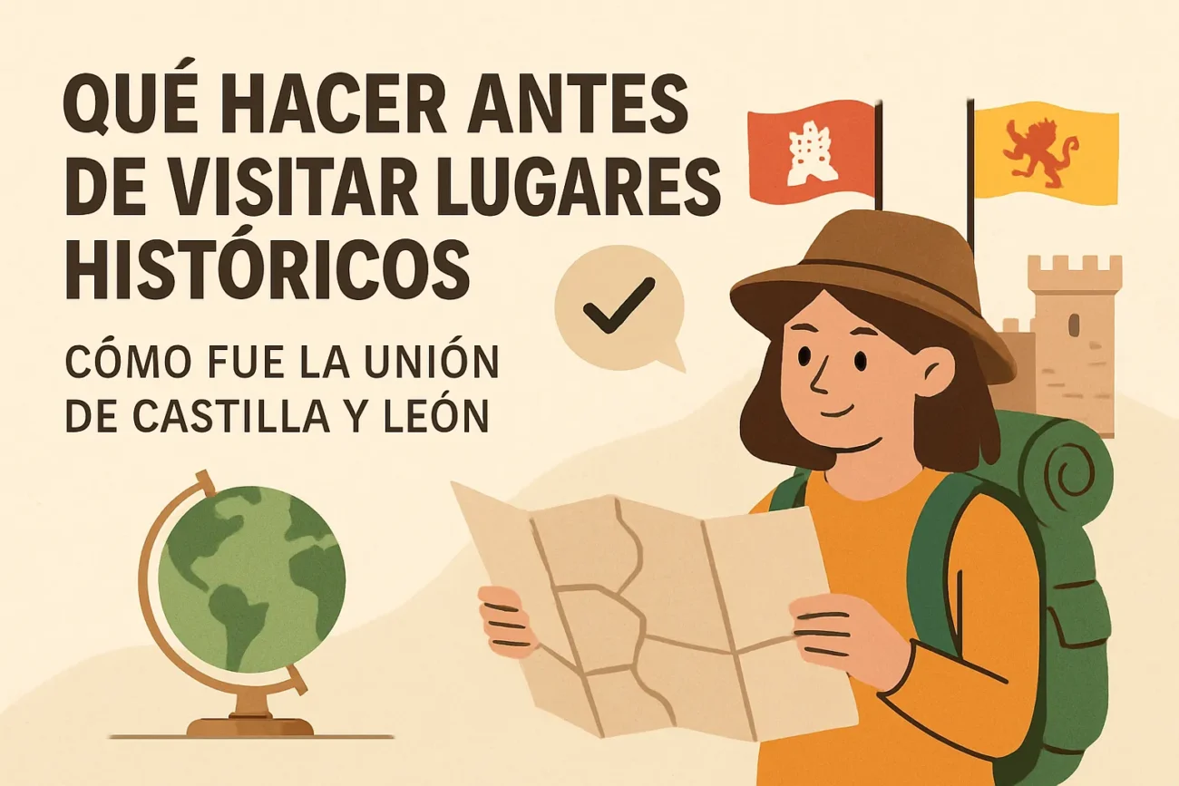 qué hacer antes de visitar lugares históricos de Cómo fue la unión de Castilla y León