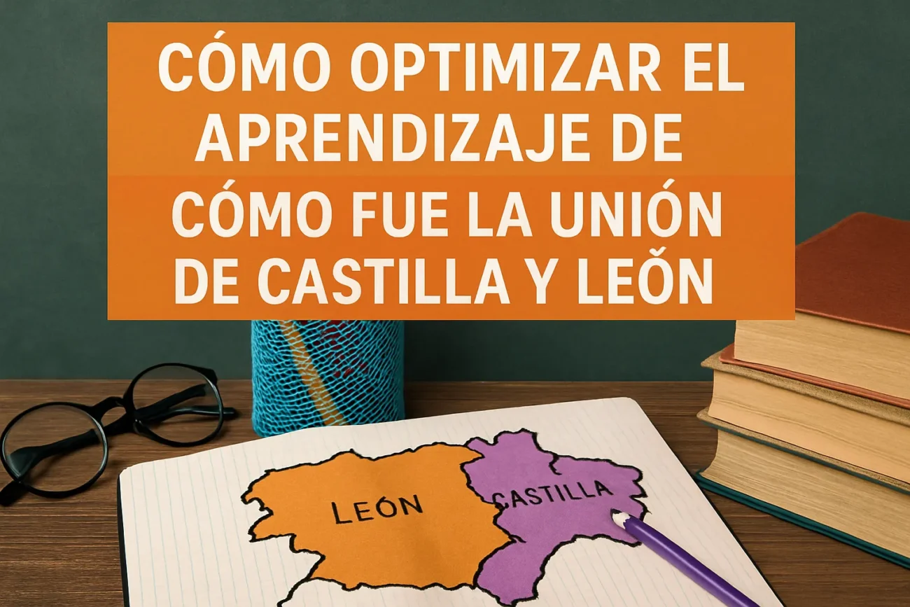 cómo optimizar el aprendizaje de Cómo fue la unión de Castilla y León
