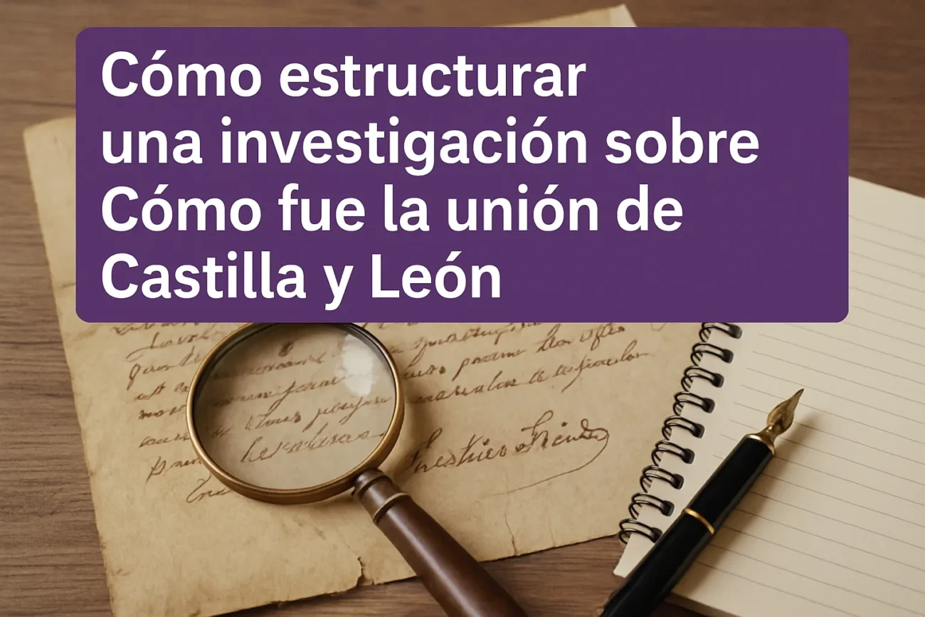 como-estructurar-una-investigacion-sobre-Como-fue-la-union-de-Castilla-y-Leon - León Digital cómo estructurar una investigación sobre Cómo fue la unión de Castilla y León