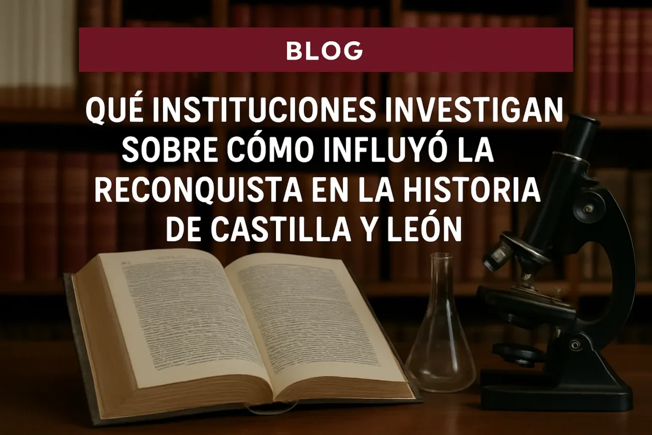 qué instituciones investigan sobre Cómo influyó la Reconquista en la historia de Castilla y León