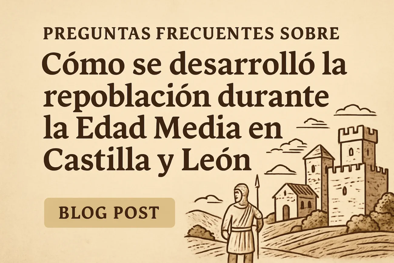 preguntas frecuentes sobre Cómo se desarrolló la repoblación durante la Edad Media en Castilla y León