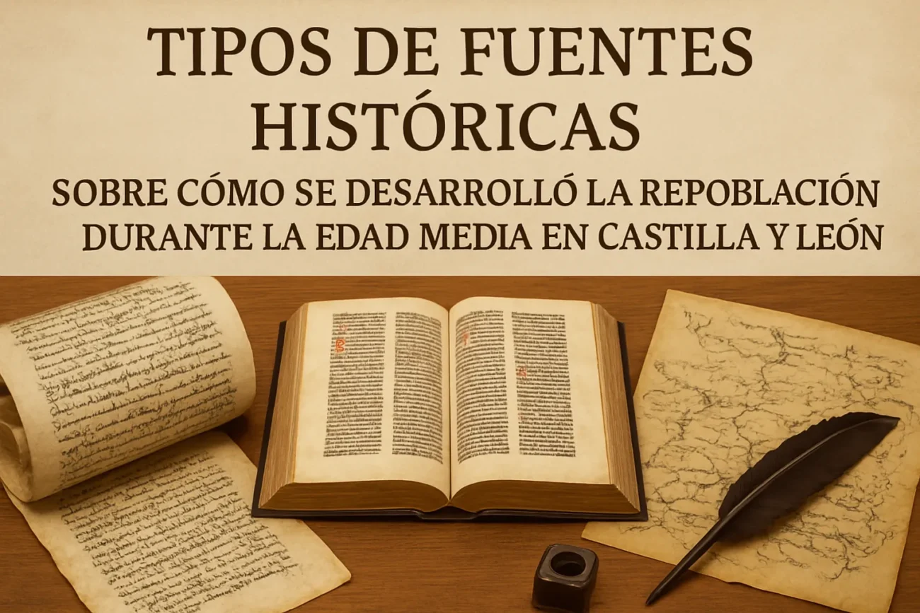 tipos-de-fuentes-historicas-sobre-Como-se-desarrollo-la-repoblacion-durante-la-Edad-Media-en-Castilla-y-Leon - León Digital tipos de fuentes históricas sobre Cómo se desarrolló la repoblación durante la Edad Media en Castilla y León