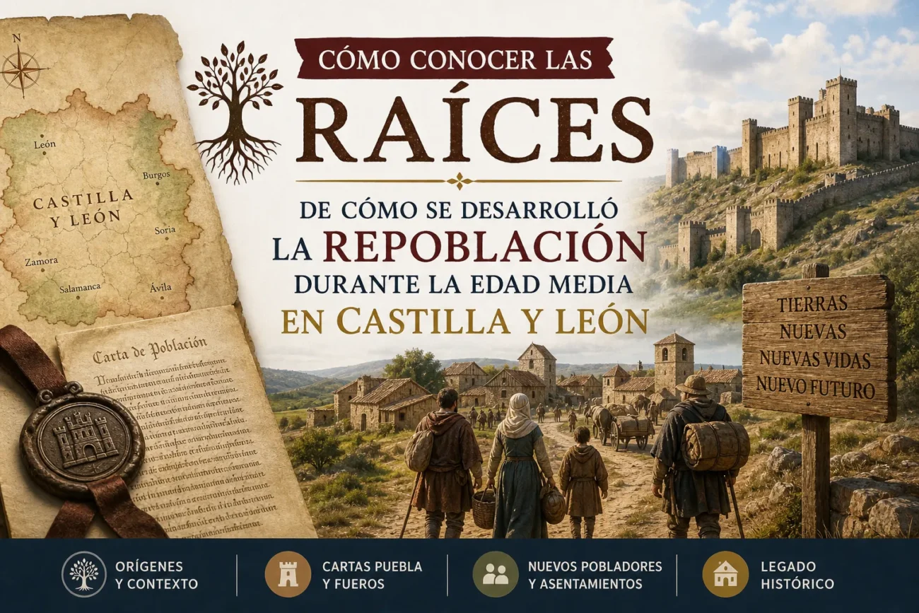 cómo conocer las raíces de Cómo se desarrolló la repoblación durante la Edad Media en Castilla y León