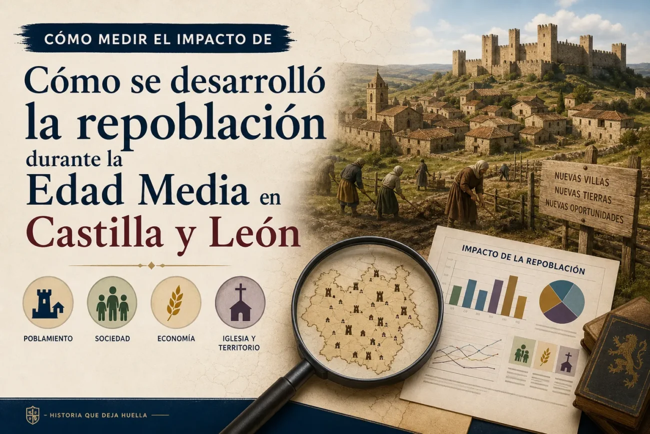 cómo medir el impacto de Cómo se desarrolló la repoblación durante la Edad Media en Castilla y León