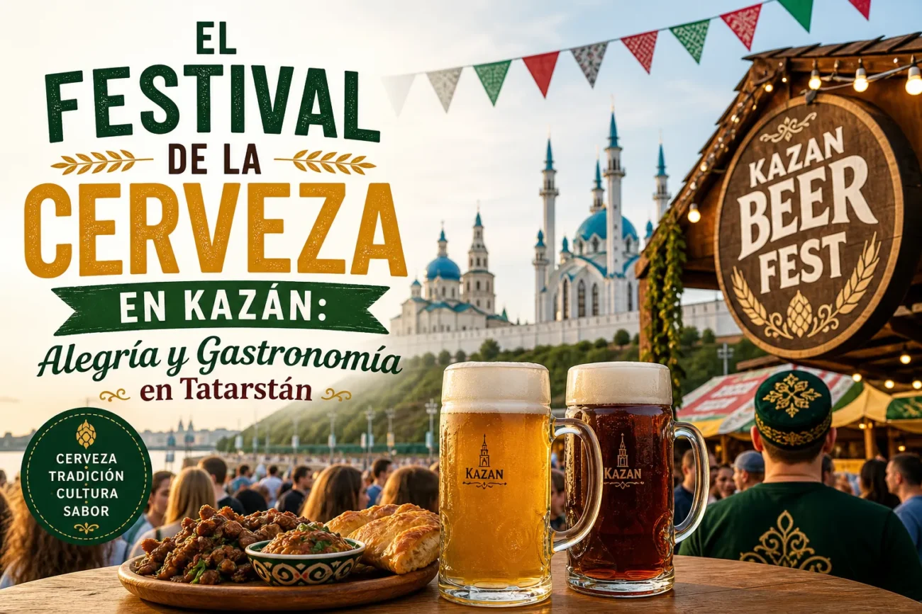 El Festival de la Cerveza en Kazán: Alegría y Gastronomía en Tatarstán
