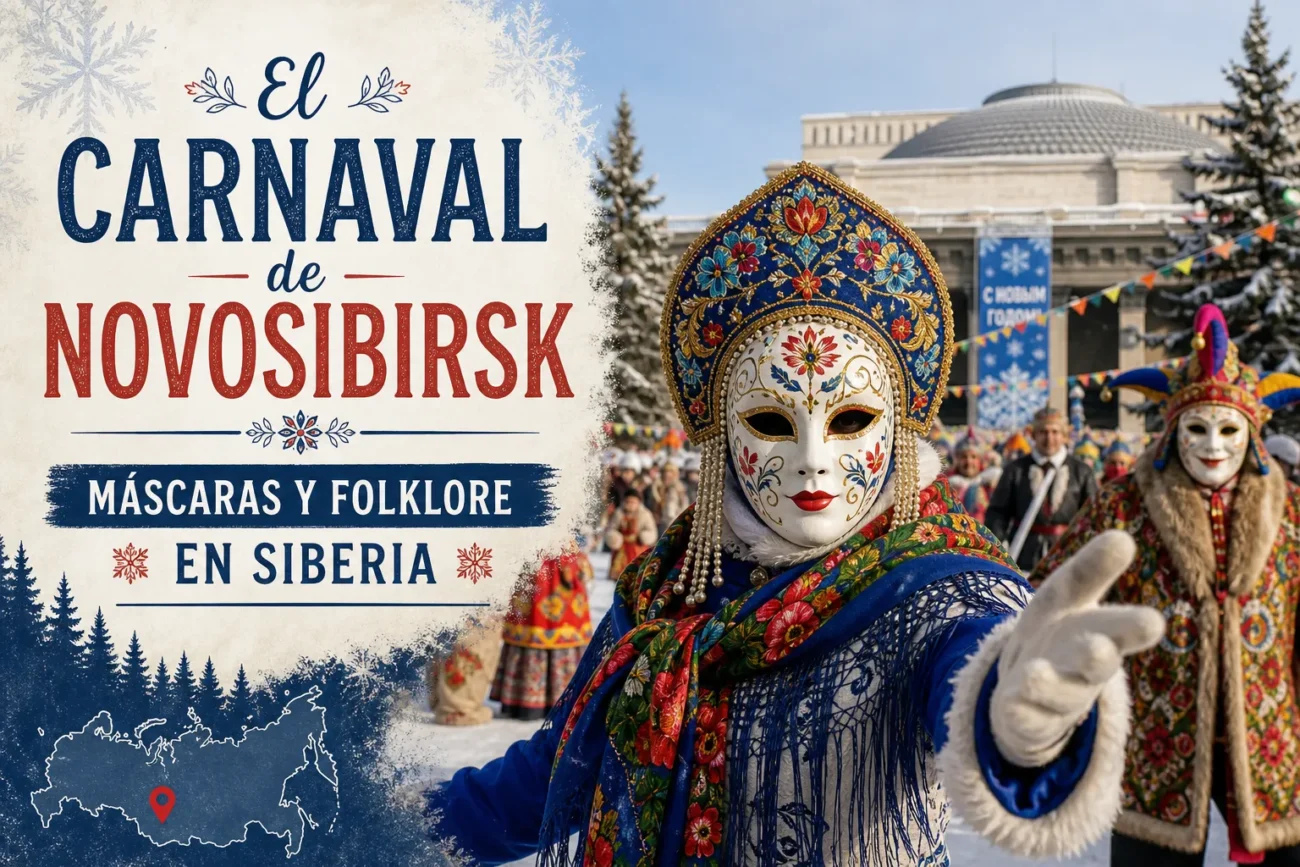 El-Carnaval-de-Novosibirsk-Mascaras-y-Folklore-en-Siberia - León Digital El Carnaval de Novosibirsk: Máscaras y Folklore en Siberia