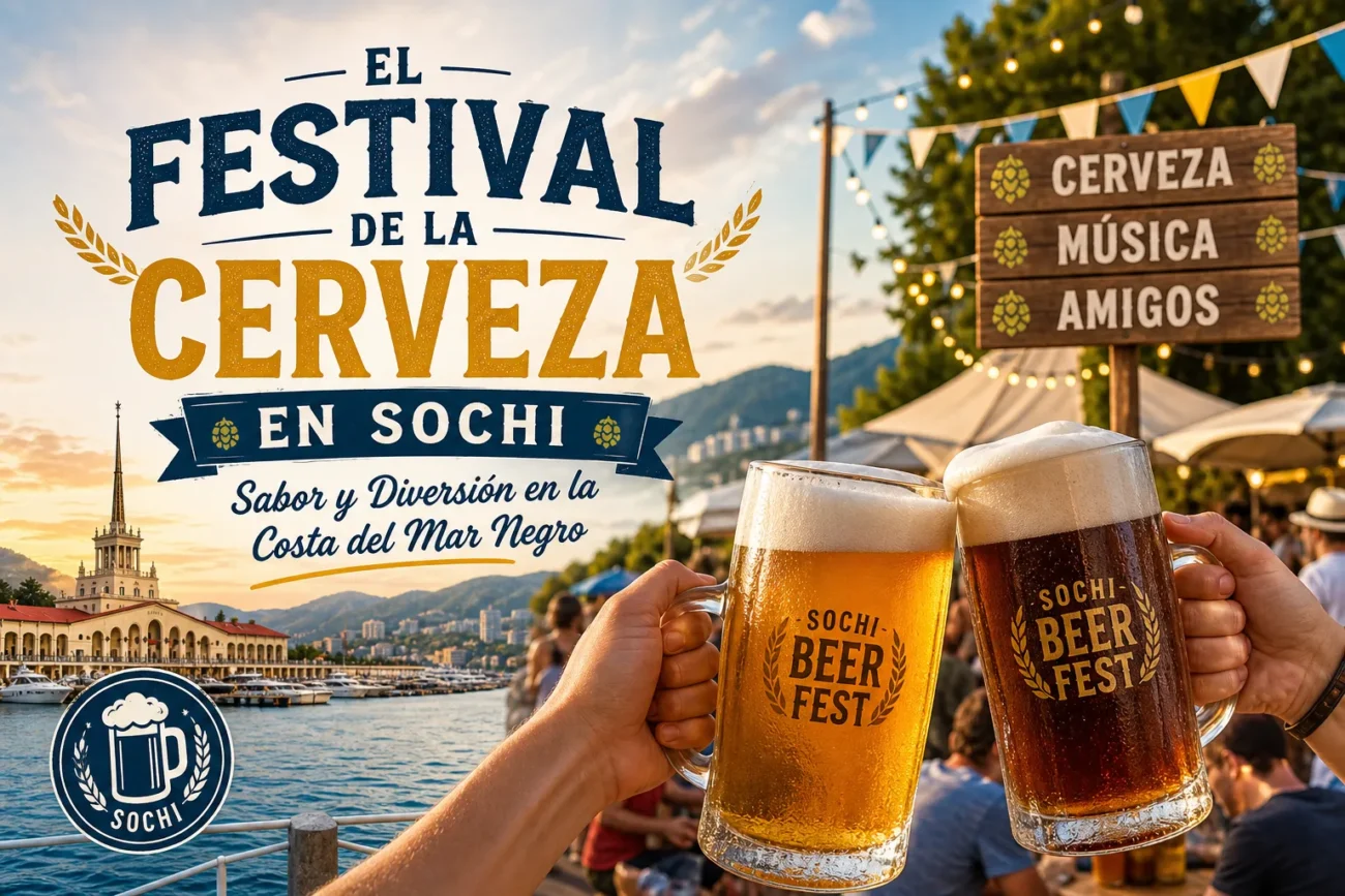 El Festival de la Cerveza en Sochi: Sabor y Diversión en la Costa del Mar Negro