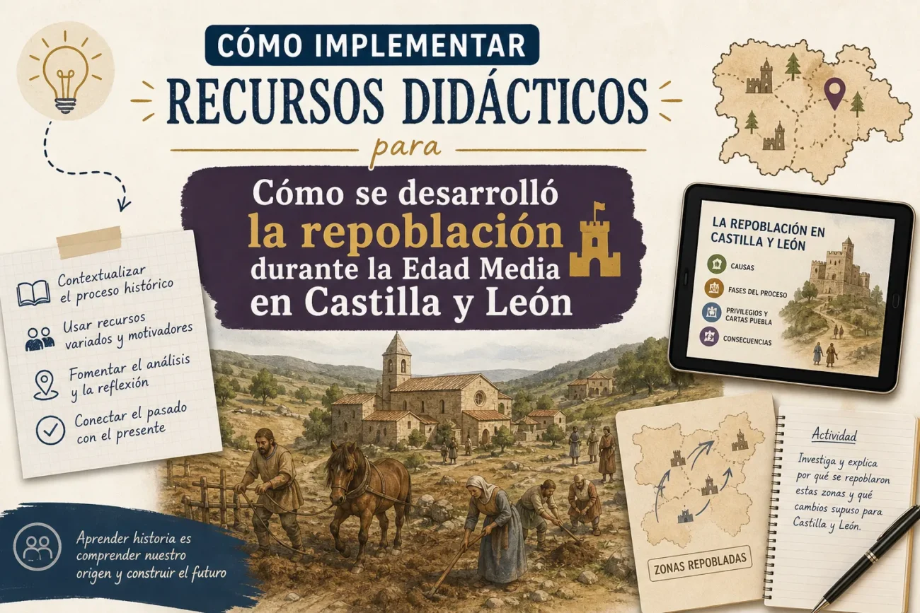 como-implementar-recursos-didacticos-para-Como-se-desarrollo-la-repoblacion-durante-la-Edad-Media-en-Castilla-y-Leon - León Digital cómo implementar recursos didácticos para Cómo se desarrolló la repoblación durante la Edad Media en Castilla y León