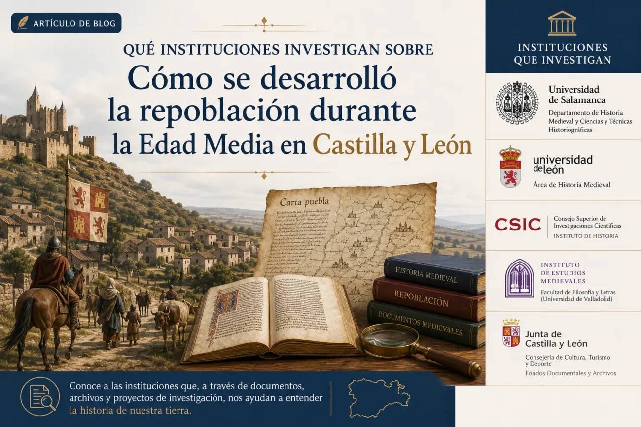 que-instituciones-investigan-sobre-Como-se-desarrollo-la-repoblacion-durante-la-Edad-Media-en-Castilla-y-Leon - León Digital qué instituciones investigan sobre Cómo se desarrolló la repoblación durante la Edad Media en Castilla y León