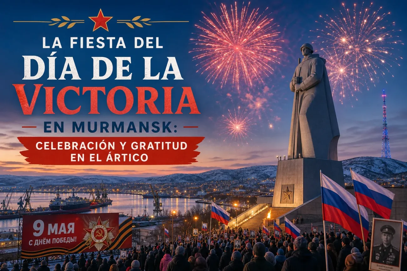 La Fiesta del Día de la Victoria en Murmansk: Celebración y Gratitud en el Ártico