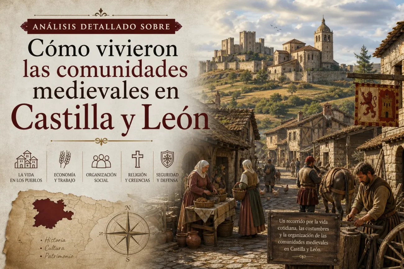 análisis detallado sobre Cómo vivieron las comunidades medievales en Castilla y León