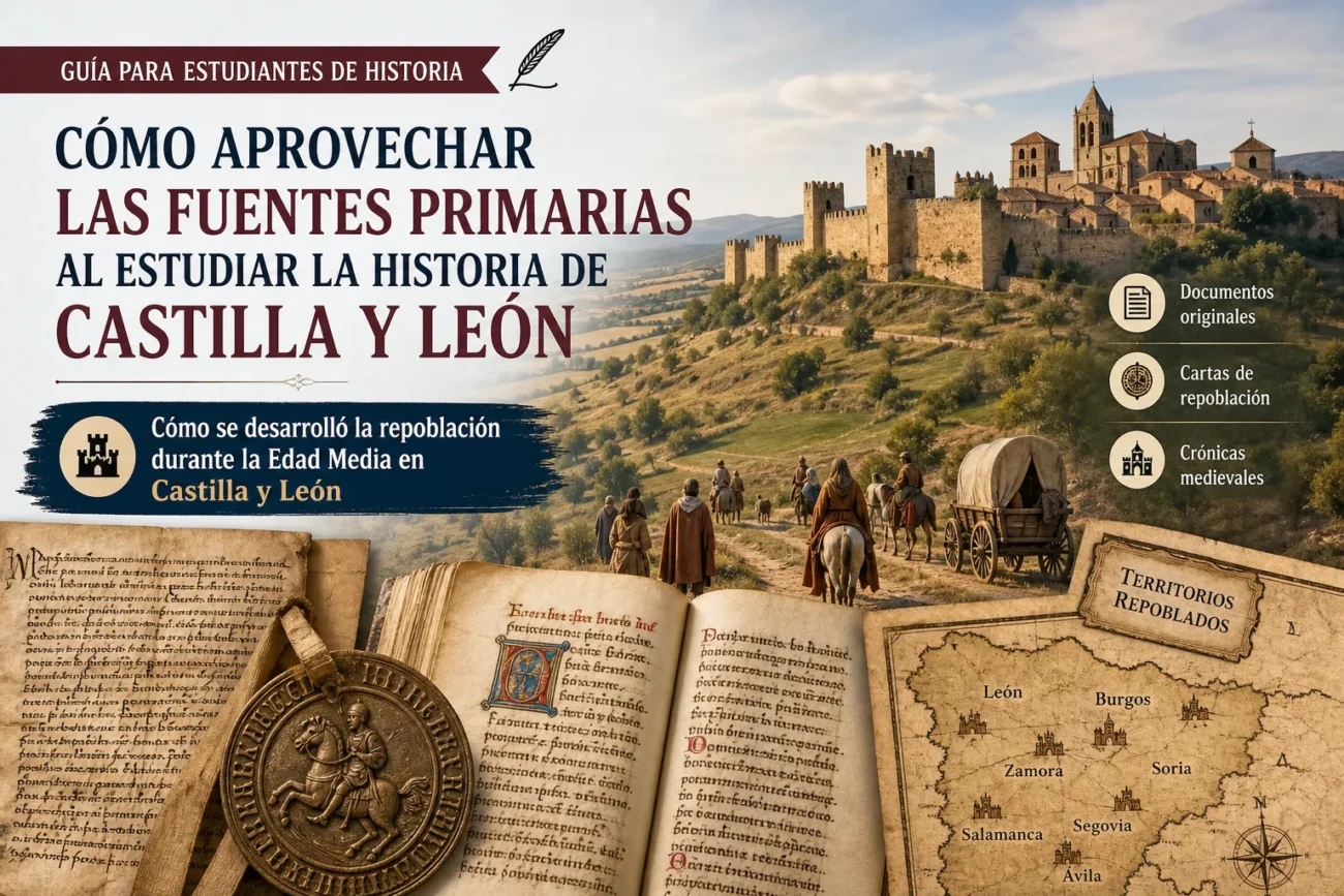 como-aprovechar-las-fuentes-primarias-al-estudiar-la-historia-de-Castilla-y-Leon-Como-se-desarrollo-la-repoblacion-durante-la-Edad-Media-en-Castilla-y-Leon - León Digital cómo aprovechar las fuentes primarias al estudiar la historia de Castilla y León Cómo se desarrolló la repoblación durante la Edad Media en Castilla y León