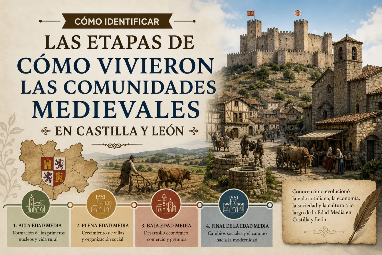 como-identificar-las-etapas-de-Como-vivieron-las-comunidades-medievales-en-Castilla-y-Leon - León Digital cómo identificar las etapas de Cómo vivieron las comunidades medievales en Castilla y León