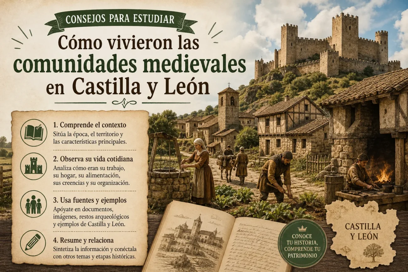 consejos-para-estudiar-Como-vivieron-las-comunidades-medievales-en-Castilla-y-Leon - León Digital consejos para estudiar Cómo vivieron las comunidades medievales en Castilla y León