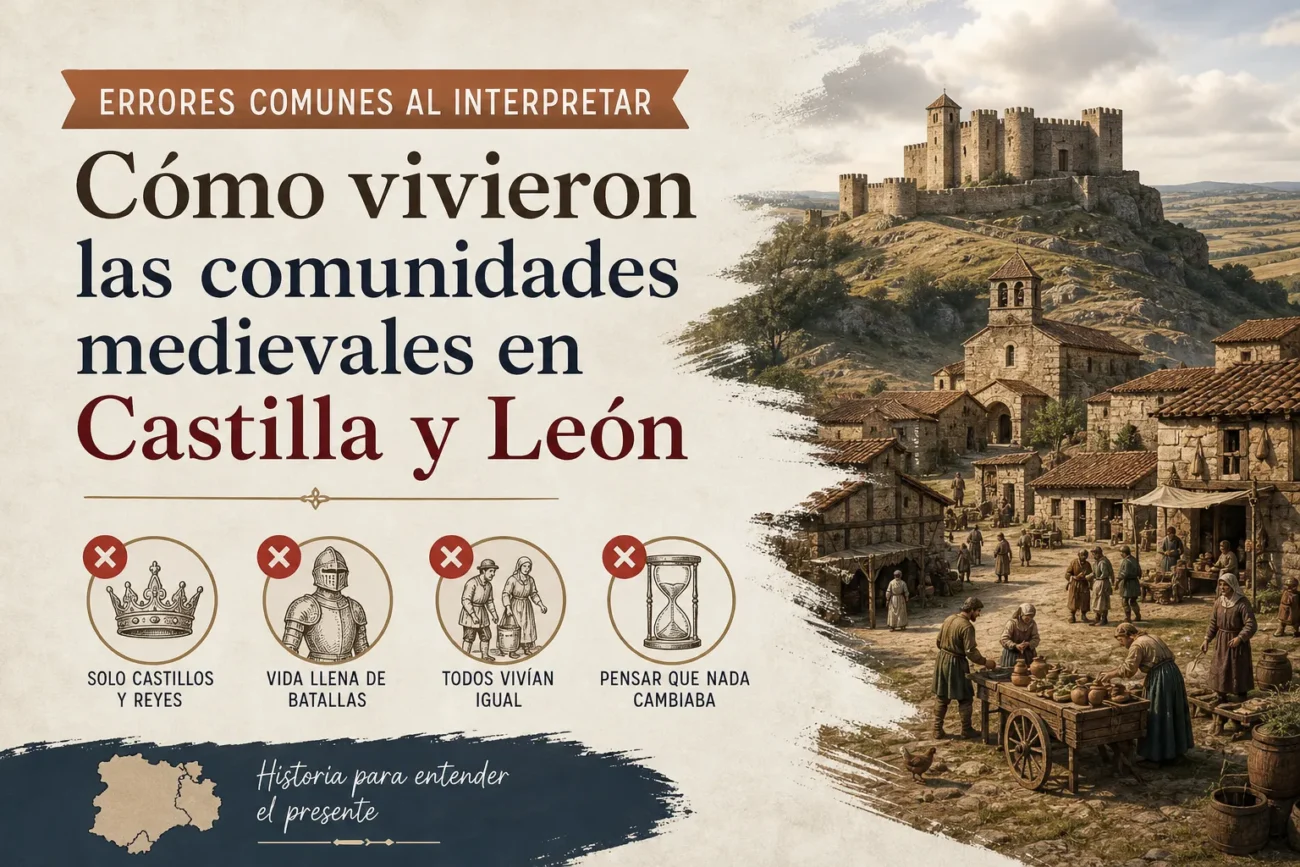 errores-comunes-al-interpretar-Como-vivieron-las-comunidades-medievales-en-Castilla-y-Leon - León Digital errores comunes al interpretar Cómo vivieron las comunidades medievales en Castilla y León